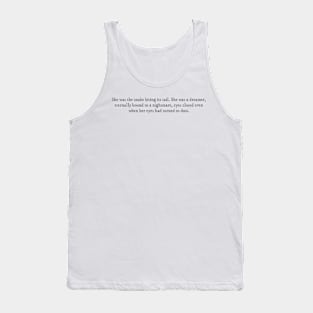 Mexican Gothic quote Tank Top